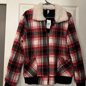 Beautiful Jacket. New with Tags. Serpa Neck. Size Large.